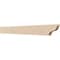Ekena Millwork 2in. W x 4in. H x 36in. L Garner Woodgrain TimberThane Rafter Tail, Primed Tan RFTUR02X04X36GARRCPR - alternate 1